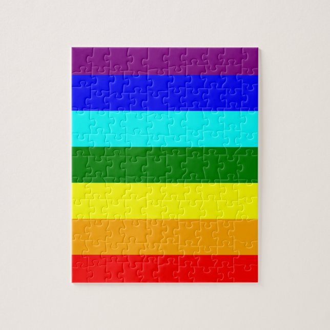 Puzzle Drapeau arc-en-ciel (Vertical)
