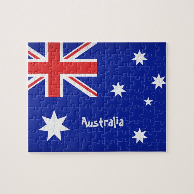 Puzzle Drapeau australien (Horizontal)