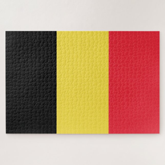 Puzzle Drapeau Belgique (Horizontal)