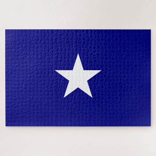 Puzzle Drapeau bleu Bonnie (Horizontal)