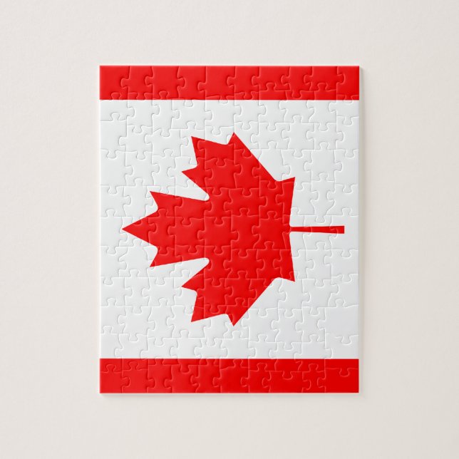 Puzzle Drapeau canadien (Vertical)