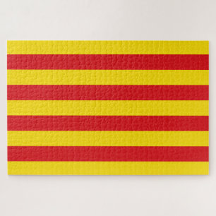 Puzzle Drapeau catalan (Catalogne)