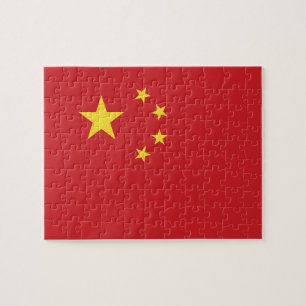 Puzzle Drapeau chinois