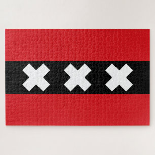 Puzzle Drapeau d'Amsterdam