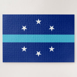 Puzzle Drapeau d'Anaheim (Californie, USA)