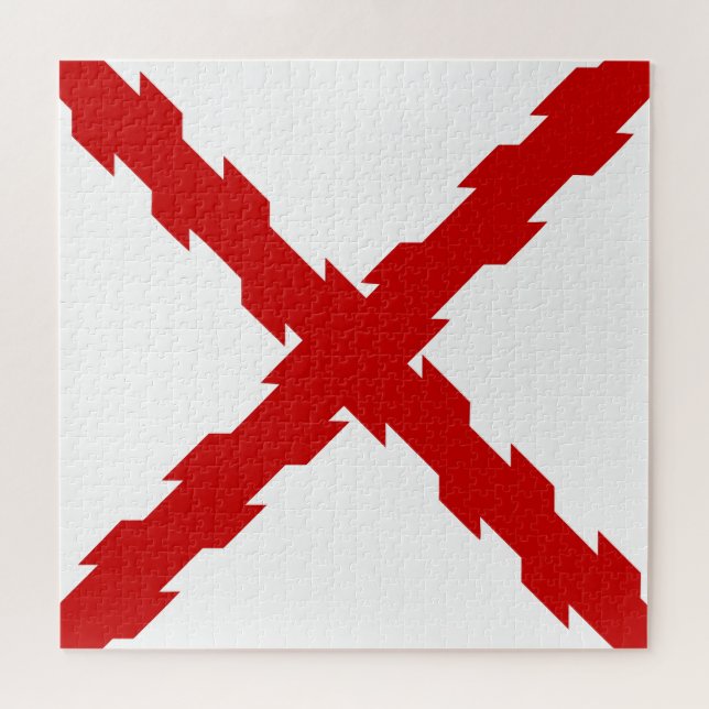 Puzzle Drapeau de Bourgogne (Horizontal)