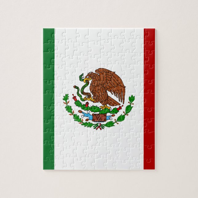 Puzzle Drapeau de Cinco de Mayo au Mexique (Vertical)