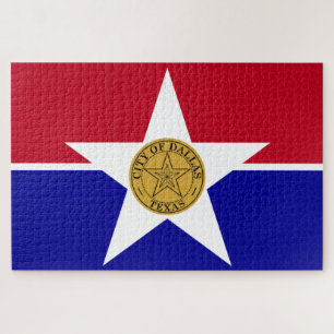 Puzzle Drapeau de Dallas (Texas)