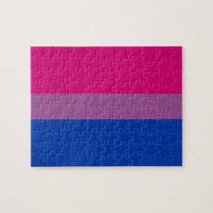 Puzzle Drapeau de fierté bisexuel