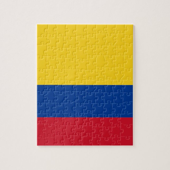 Puzzle Drapeau de la Colombie (Vertical)
