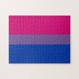 Puzzle Drapeau de la fierté bisexuelle