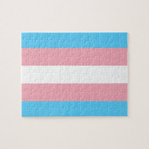 Puzzle Drapeau de la fierté transgenre - LGBT Rainbow