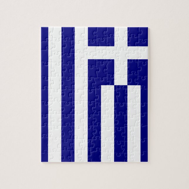 Puzzle Drapeau de la Grèce (Vertical)