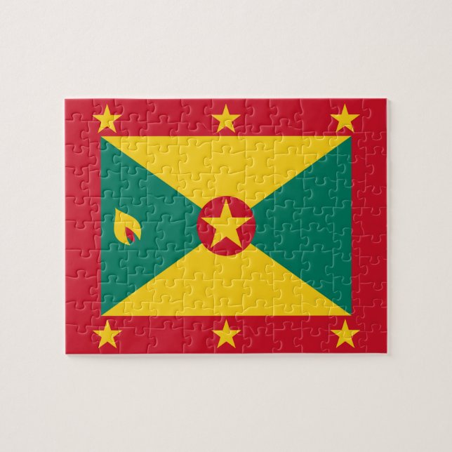 Puzzle Drapeau de la Grenade (Horizontal)