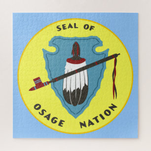 Puzzle Drapeau de la Nation Osage 