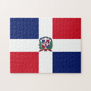 Puzzle Drapeau de la République Dominicaine