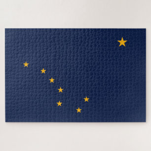 Puzzle Drapeau de l'Alaska