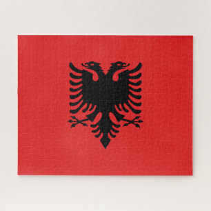 Puzzle Drapeau de l'Albanie
