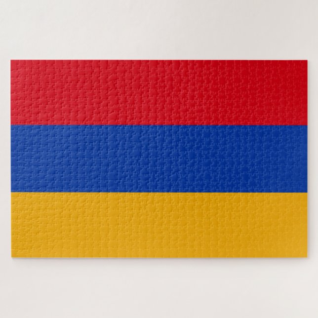 Puzzle Drapeau de l'Arménie (Horizontal)