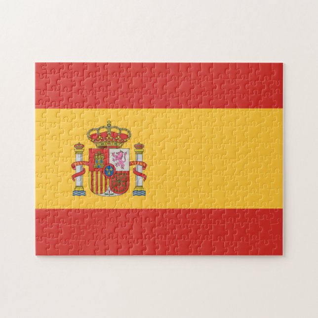 Puzzle Drapeau de l'Espagne (Horizontal)