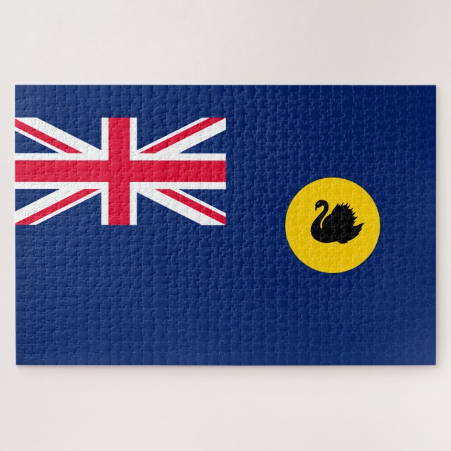 Puzzle Drapeau de l'État d'Australie-Occidentale (Horizontal)