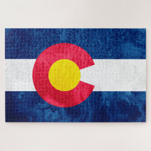 Puzzle Drapeau de l'État du Colorado