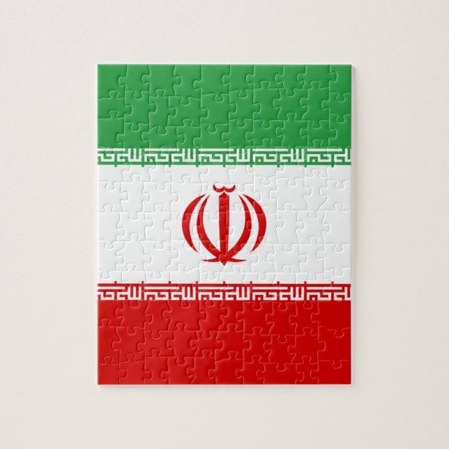 Puzzle Drapeau de l'Iran (Vertical)