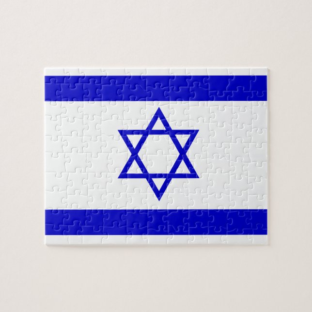 Puzzle Drapeau de l'Israël (Horizontal)