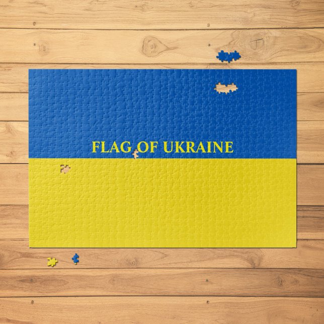 Puzzle Drapeau de l'Ukraine 20"x 30" (Créateur téléchargé)