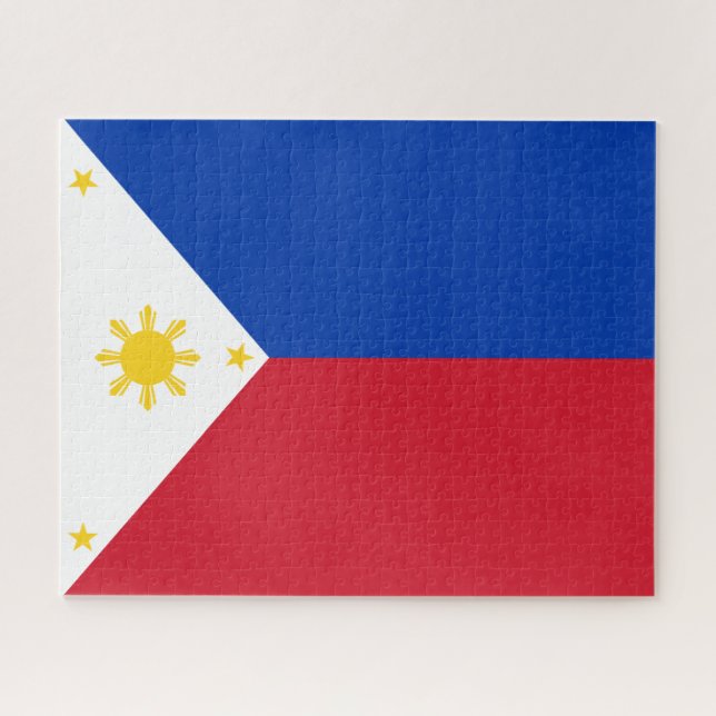 Puzzle Drapeau de Philippines (Horizontal)