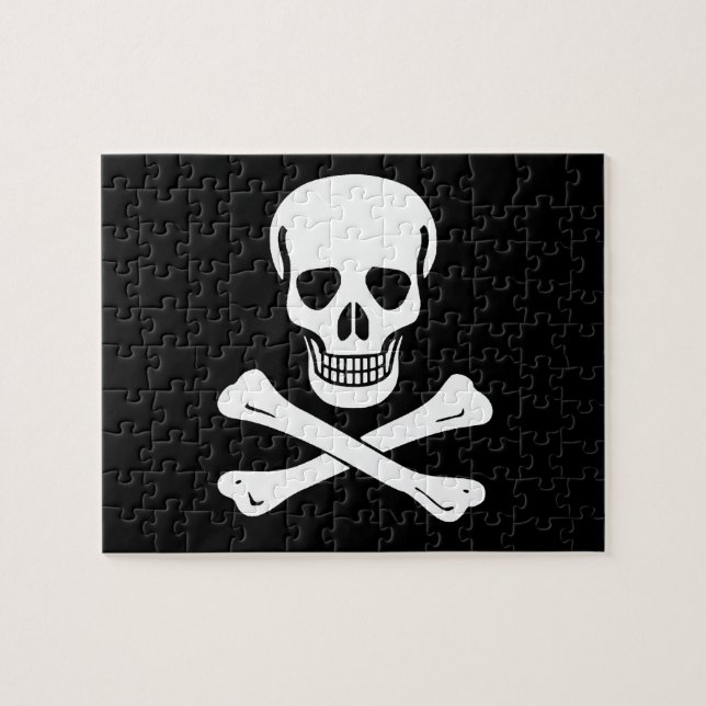 Puzzle Drapeau de pirate de jolly roger (Horizontal)