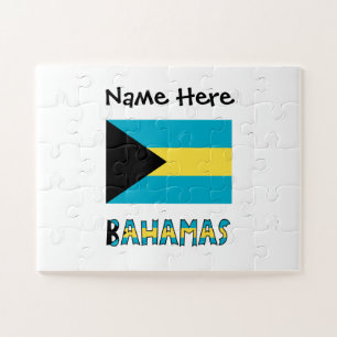 Puzzle Drapeau des Bahamas bahamien 