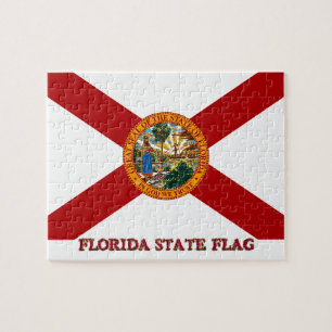 Puzzle Drapeau d'État de Floride 8x10