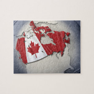 Puzzle Drapeau du Canada