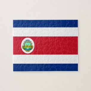 Puzzle Drapeau du Costa Rica
