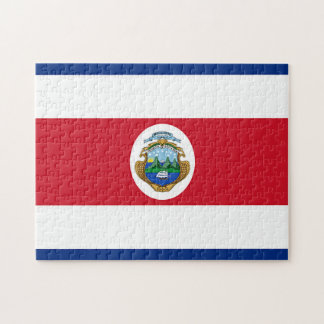 Puzzle Drapeau du Costa Rica