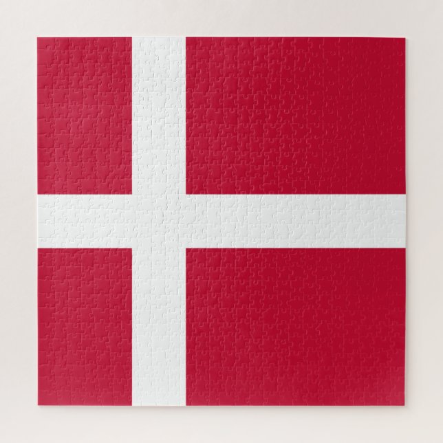 Puzzle Drapeau du Danemark (Vertical)