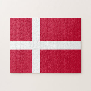 Puzzle Drapeau du Danemark