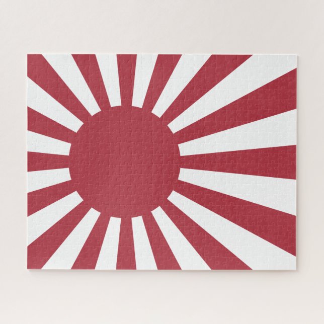 Puzzle Drapeau du soleil levant impérial du Japon, Edo à  (Horizontal)