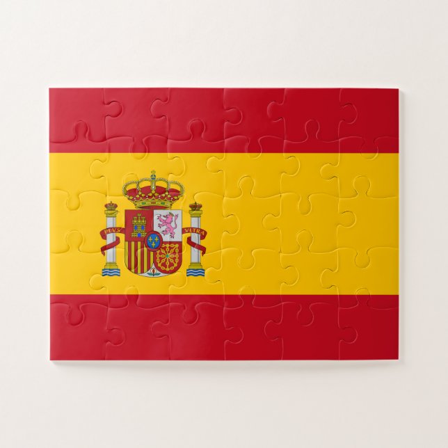 Puzzle Drapeau Espagne (Horizontal)