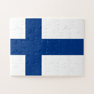Puzzle Drapeau Finlande