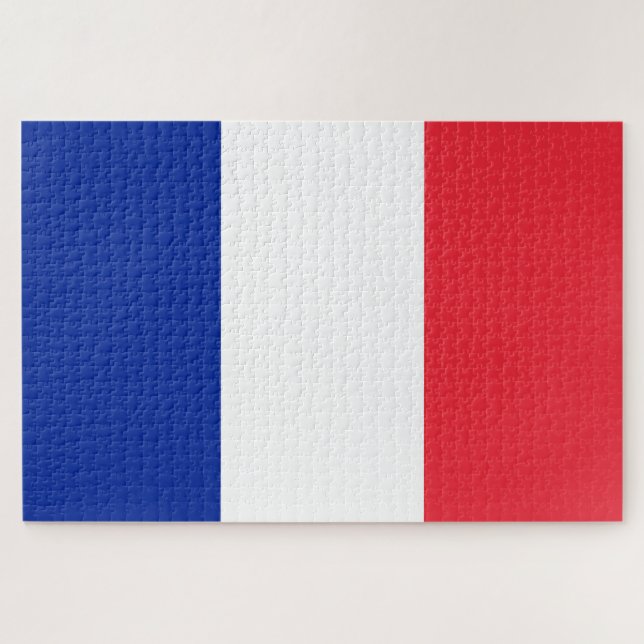 Puzzle Drapeau France (Horizontal)