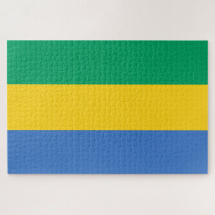 Puzzle Drapeau gabonais (Gabon)