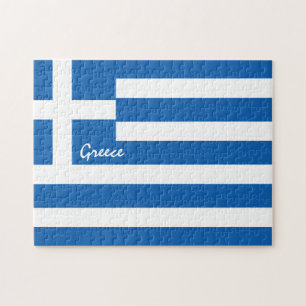 Puzzle Drapeau grec et patriotes - Grecs fans de voyages/
