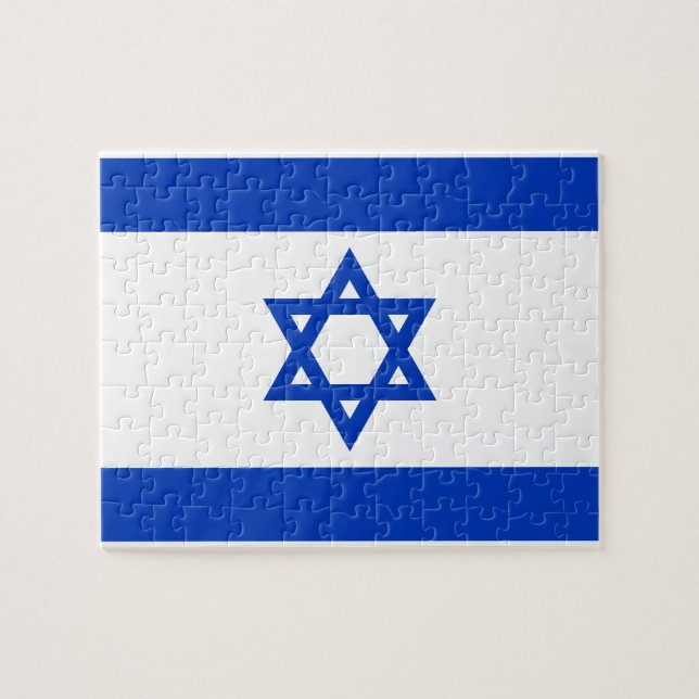 Puzzle Drapeau Israël (Horizontal)