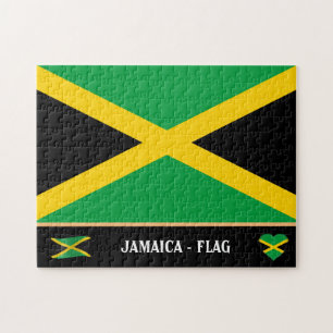 Puzzle Drapeau jamaïcain / Jamaïque