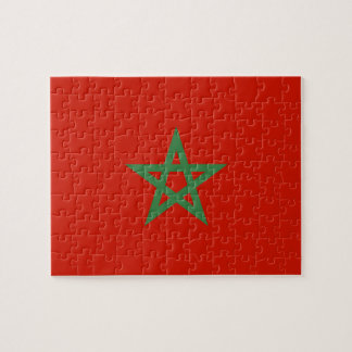 Puzzle drapeau marocain