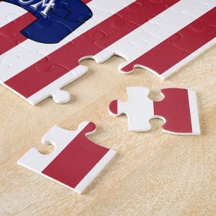 Puzzle Drapeau patriotique américain