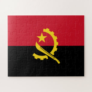 Puzzle Drapeau patriotique angolais