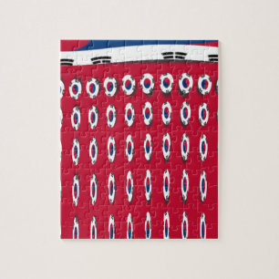 Puzzle Drapeau PolkaDot de Corée du Sud